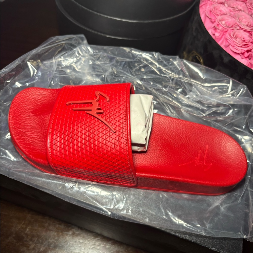 Giuseppe Zanotti Red Slides